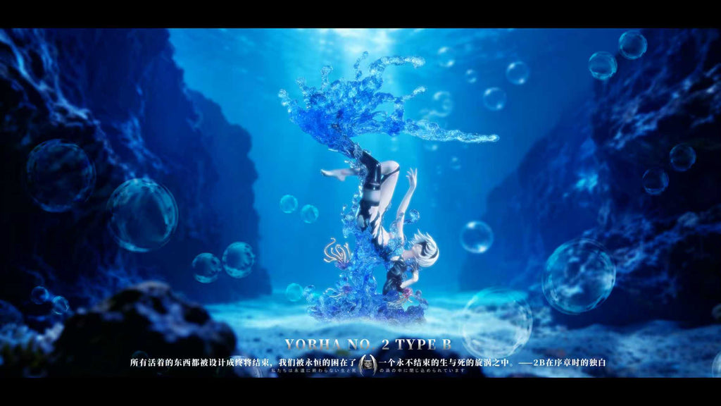 *Pre-order* CYZ Studio Drowning C.C. / 2B Resin Statue