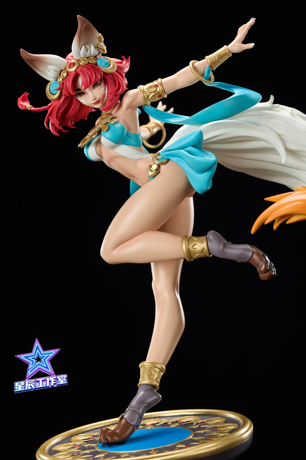 *Pre-order * XC Studio Dance Falling Fire Spirit Ahri Resin Statue
