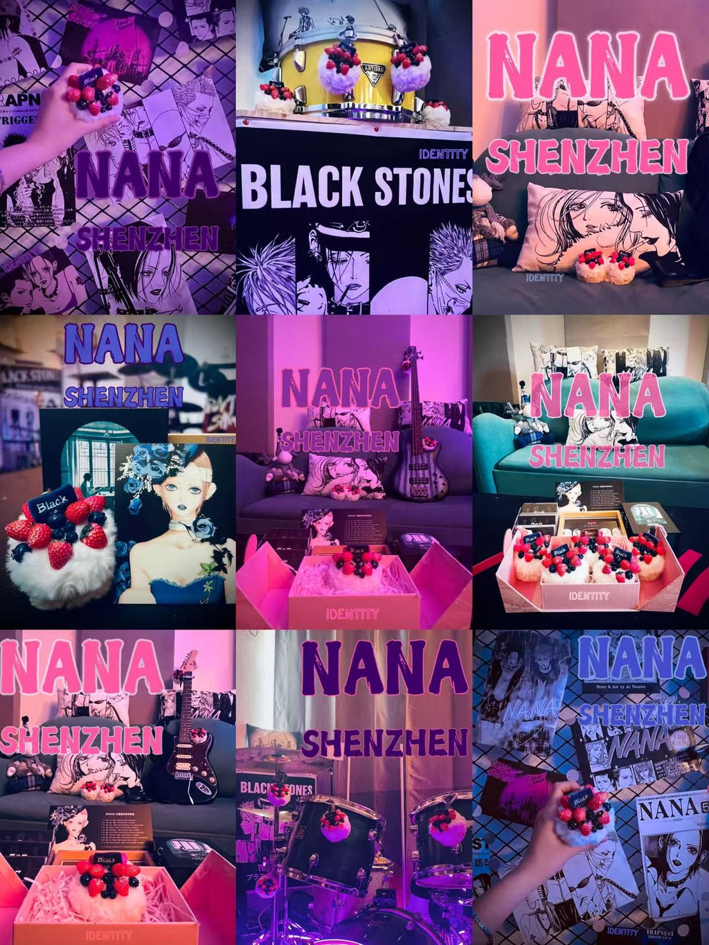 Puppy&kitty NANA blackstone cake plushies