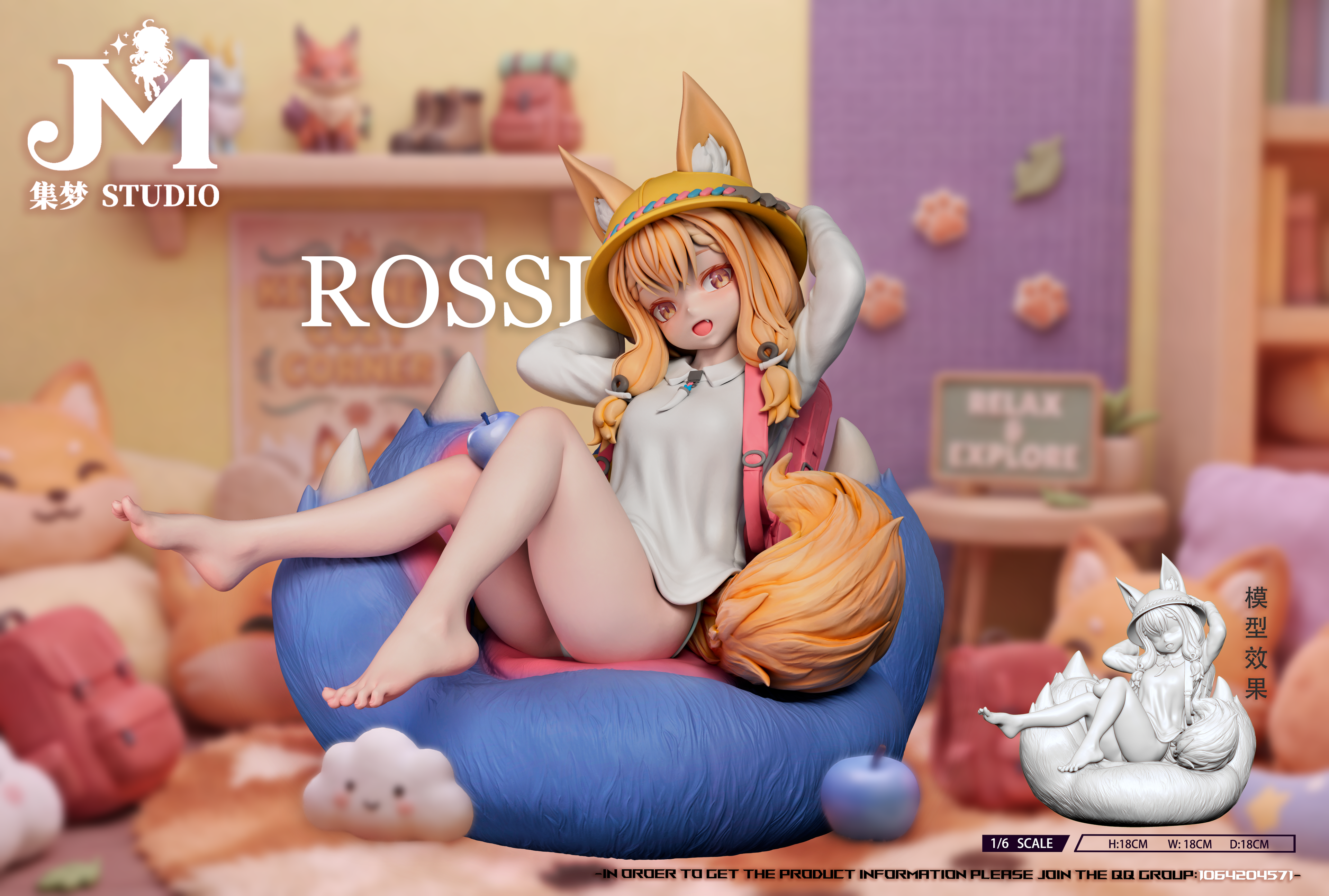 *Pre-Order* JM Studio Arknights: Endfield Rossi Resin Statue