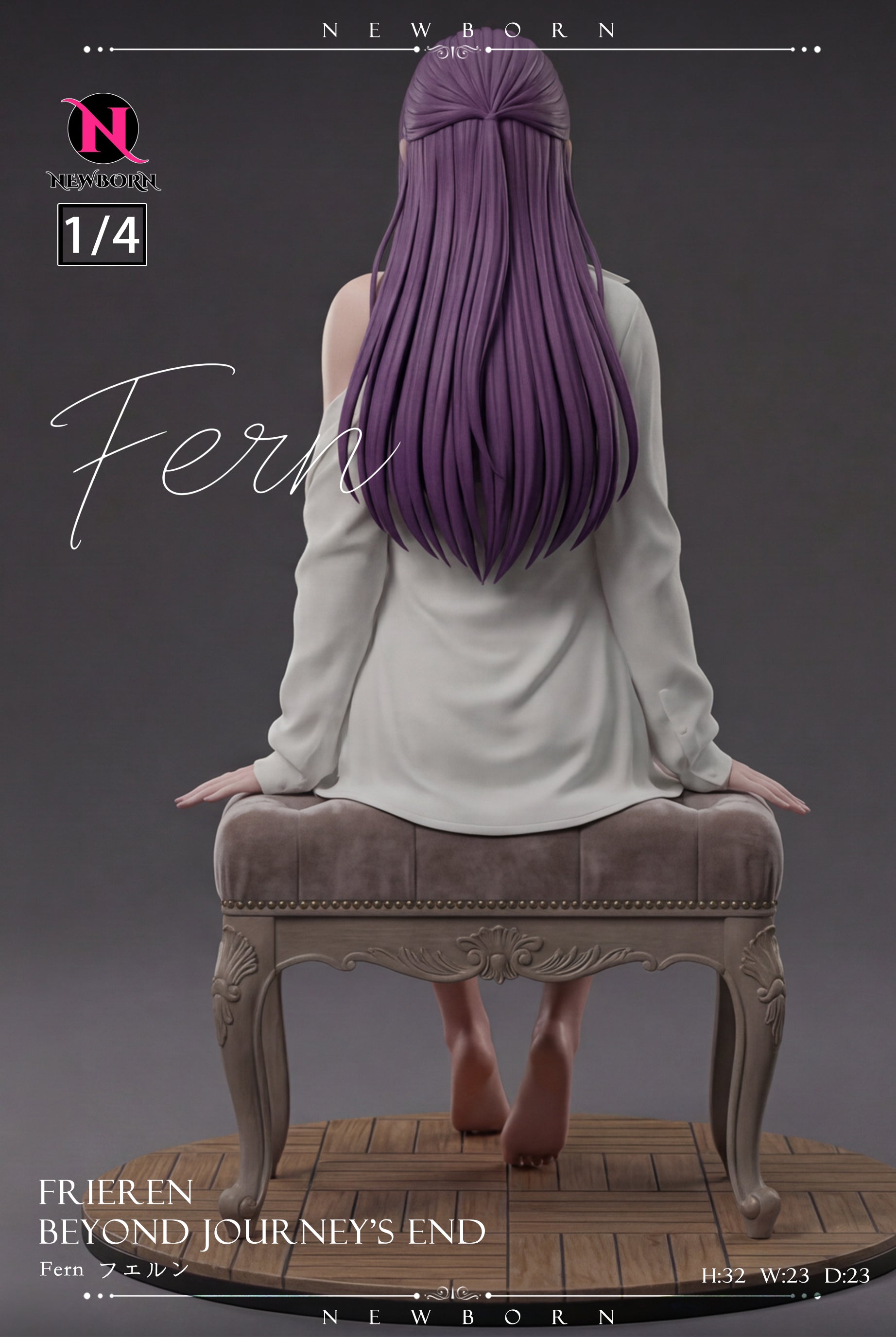 *Pre-order * Newborn Studio Frieren: Beyond Journey's End Fern Resin Statue