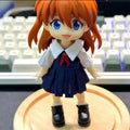 Evangelion 1/12 Ayanami Rei＆Asuka Langley action bjd dolls