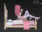 Fujiko Studio x HT Studio Miwako 1/6 scale statue view 14