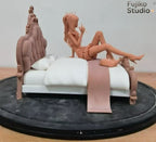 Fujiko Studio x HT Studio Miwako 1/6 scale statue view 7