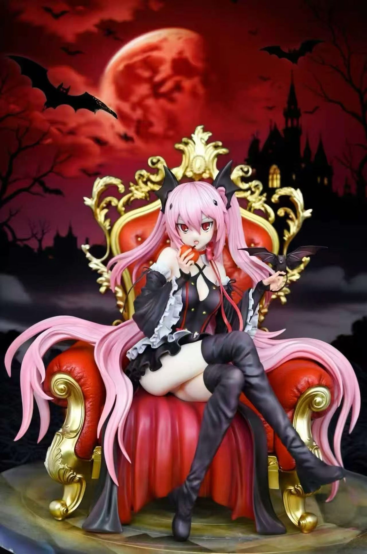 HuiMan Studio Krul Tepes 1/6 scale statue with throne