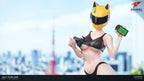 Celty Sturluson helmet display detail
