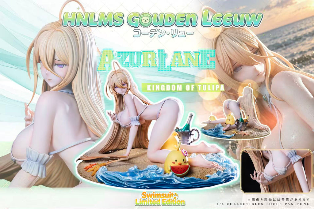 Phantom Studio Azur Lane Golden Leew swimsuit statue full view
