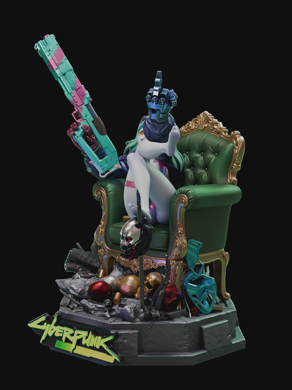 *Pre-Order* REFLECTION Studio Cyberpunk: Edgerunners Rebecca Resin Statue