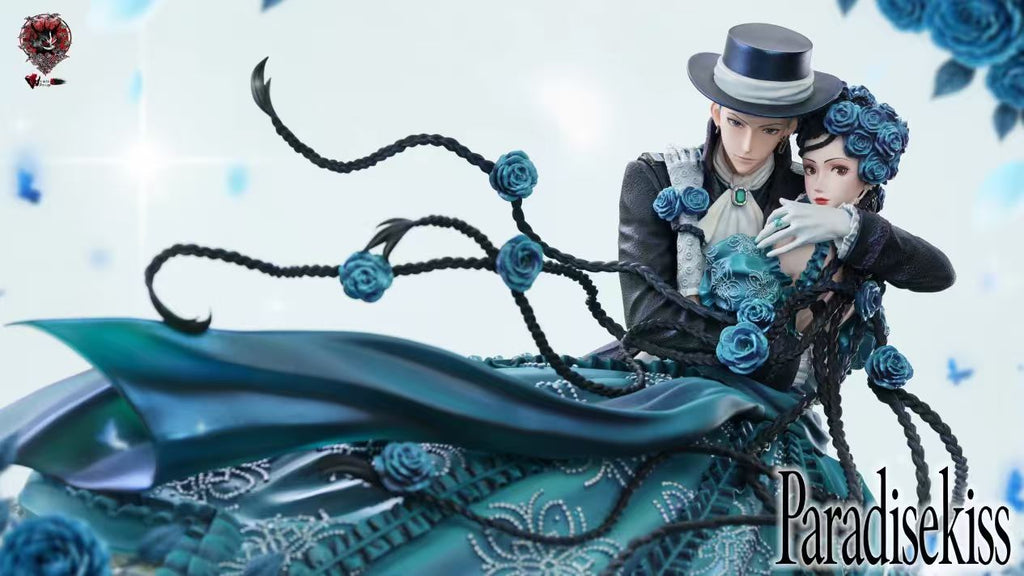 Paradise Kiss statue characters and details